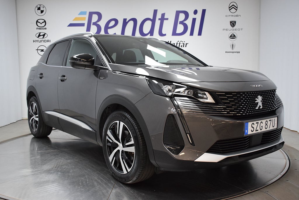 Peugeot 3008 1.2 PureTech 130 EAT GT / Adaptiv Farthållare