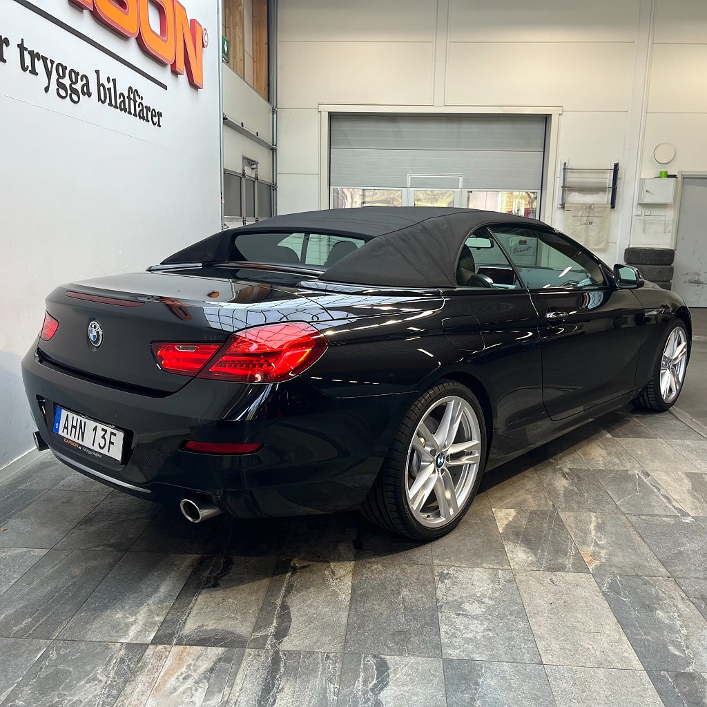 BMW 640D Convertible Steptronic HiFi Navi Backkamera 313hk
