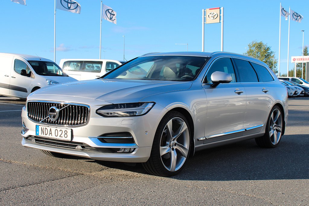 Volvo V90 D5 AWD Geartronic Inscription B/W/360,fullutrustad