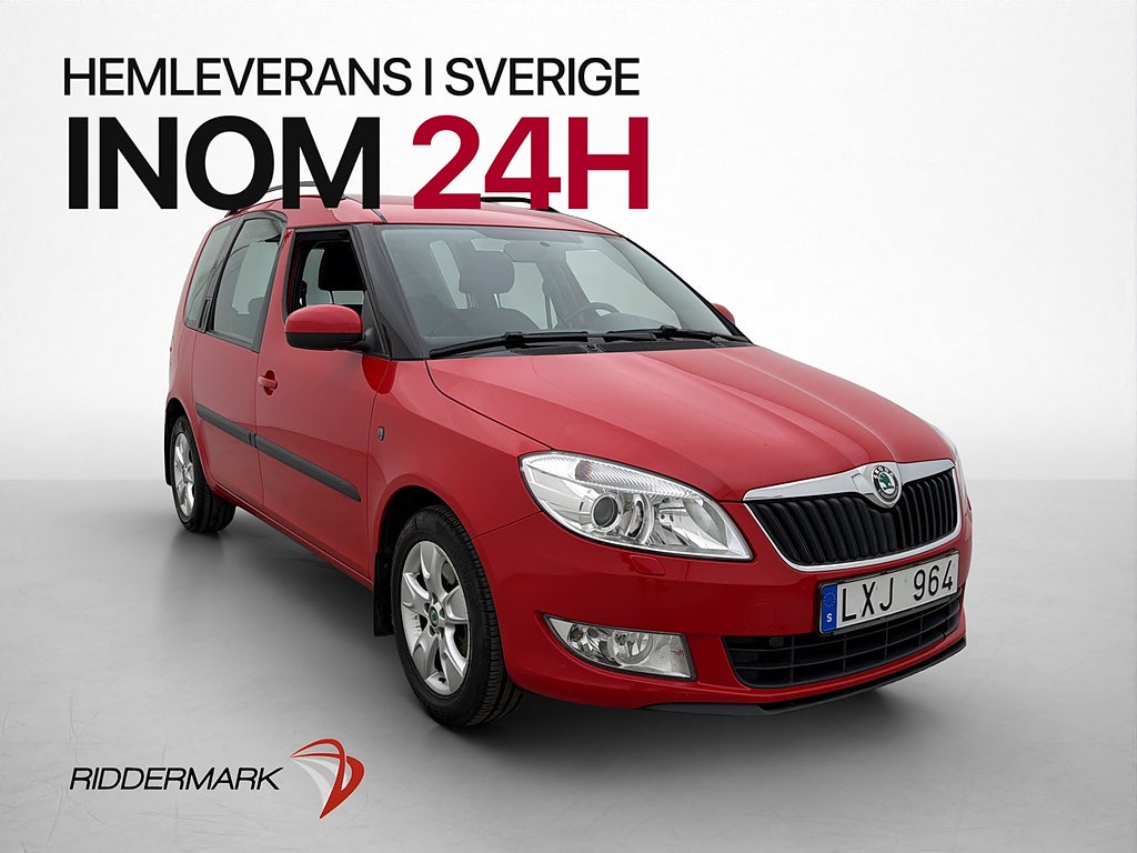 Skoda Roomster 1.2 TSI DSG Automat M&K-Värmare Dragkrok