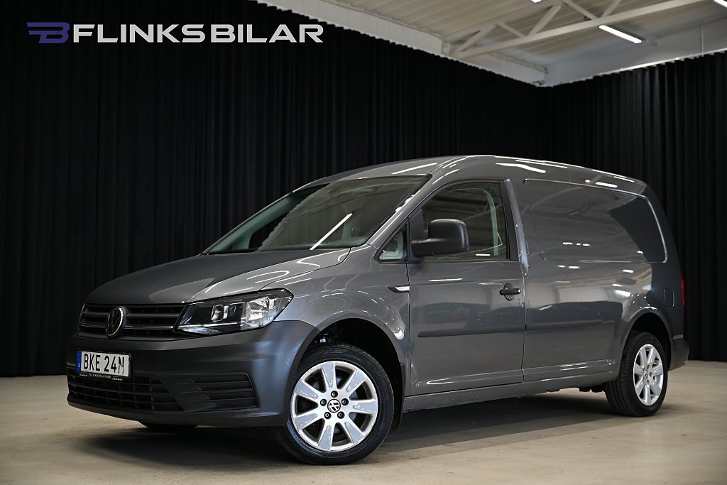 Volkswagen Caddy Maxi TDI DSG 102HK Drag|Värmare|PDC|Lågmil|AppleCarplay|