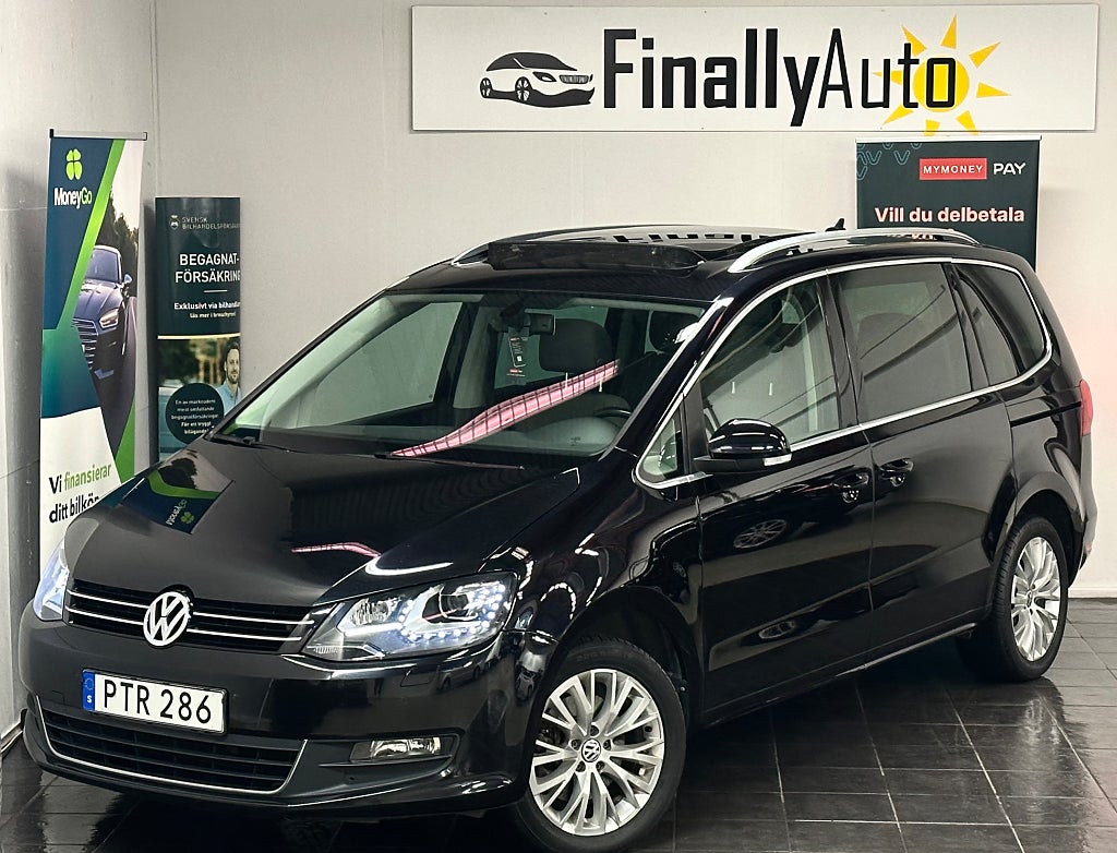 Volkswagen Sharan 7-seater 2.0 TDI. NY-KAMREM/M-VÄRMARE