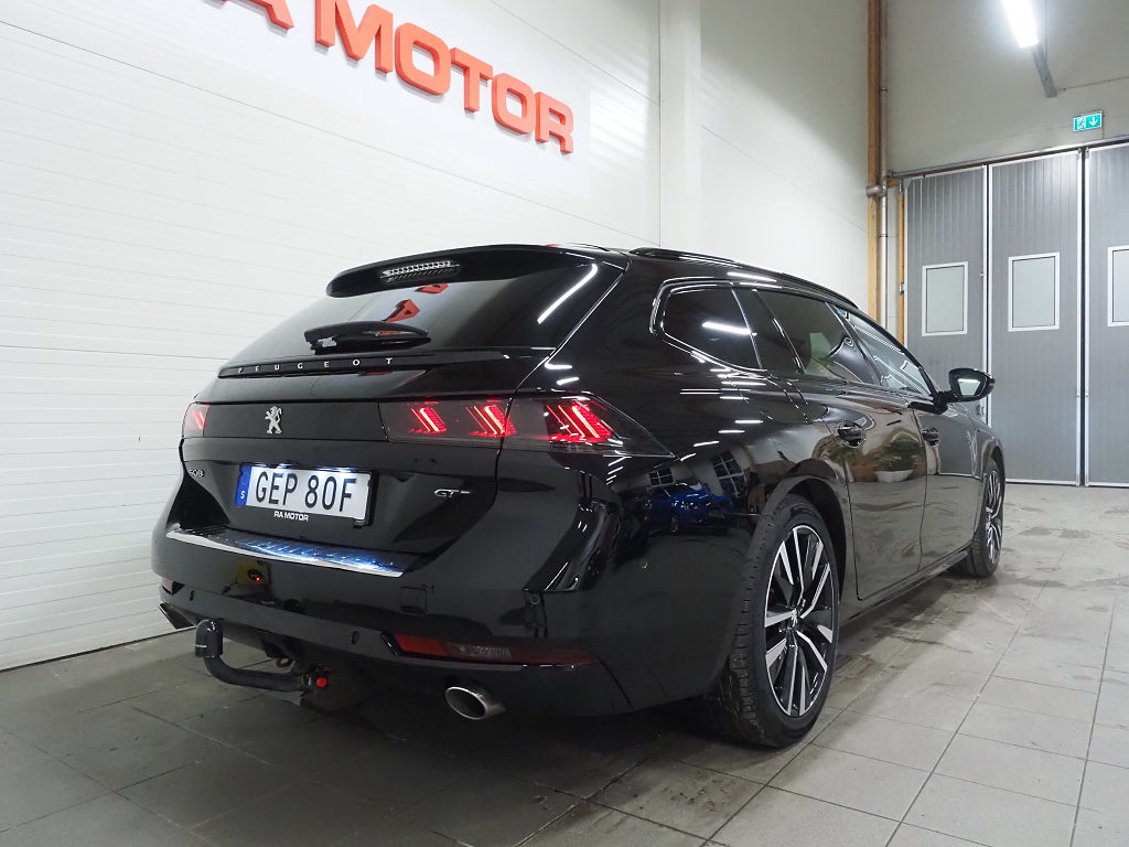 Peugeot 508 SW GT 1.6 PureTech 225hk Aut Drag Navi B-Kam Keyless 2019