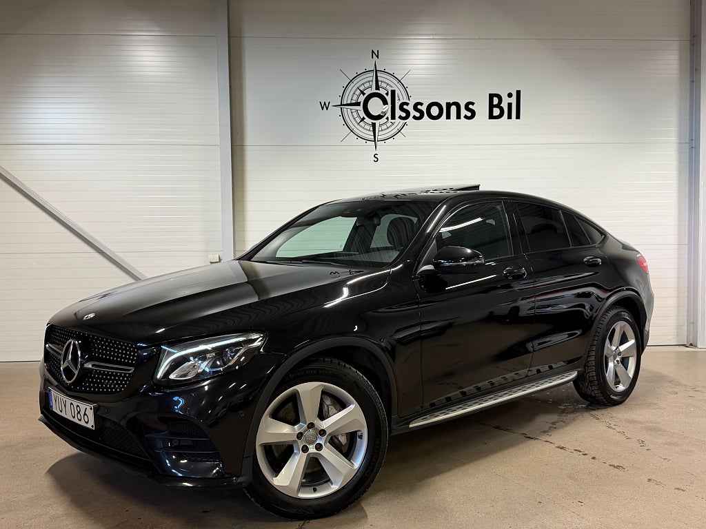 Mercedes-Benz GLC 220 d Coupé 4M AMG Drag GPS Värmare Burmester B-kam 