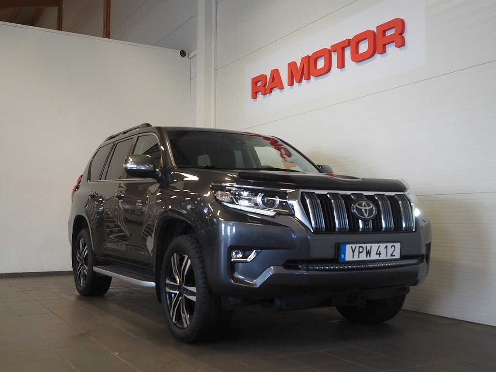 Toyota Land Cruiser 2.8 D-4D 4WD Premium|7-sits|Drag|D-värm| 2020