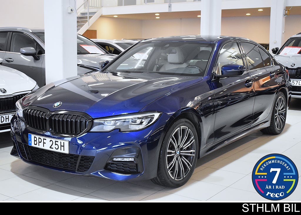 BMW 330e M sport Plug-in Navi Taklucka Läder 4.95% RÄNTA Carplay Leasbar
