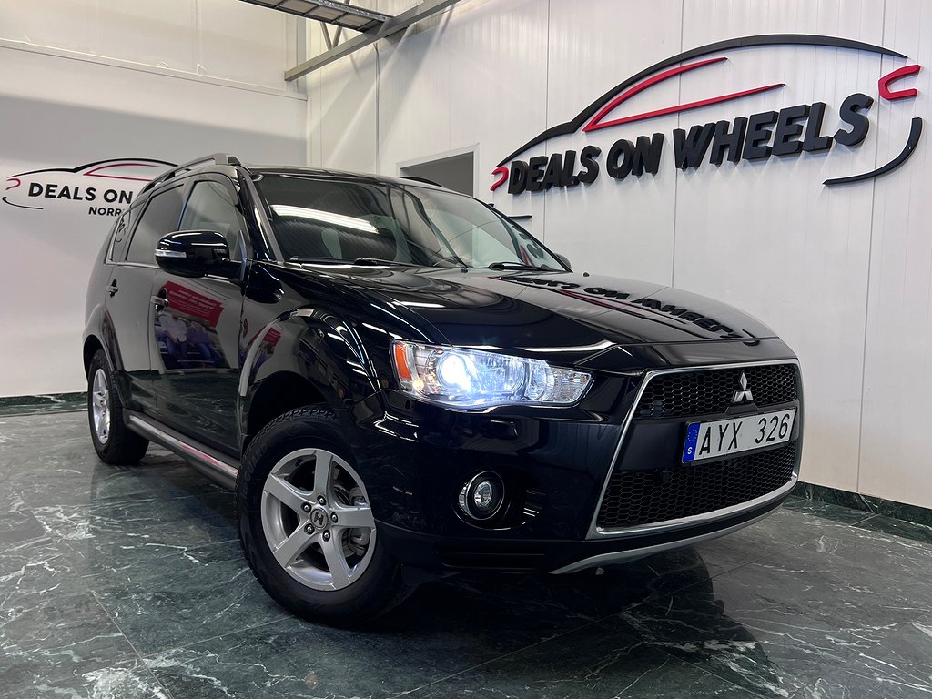 Mitsubishi Outlander 2.2 Di-D 4WD Sportronic Drag 7-Sits 156hk