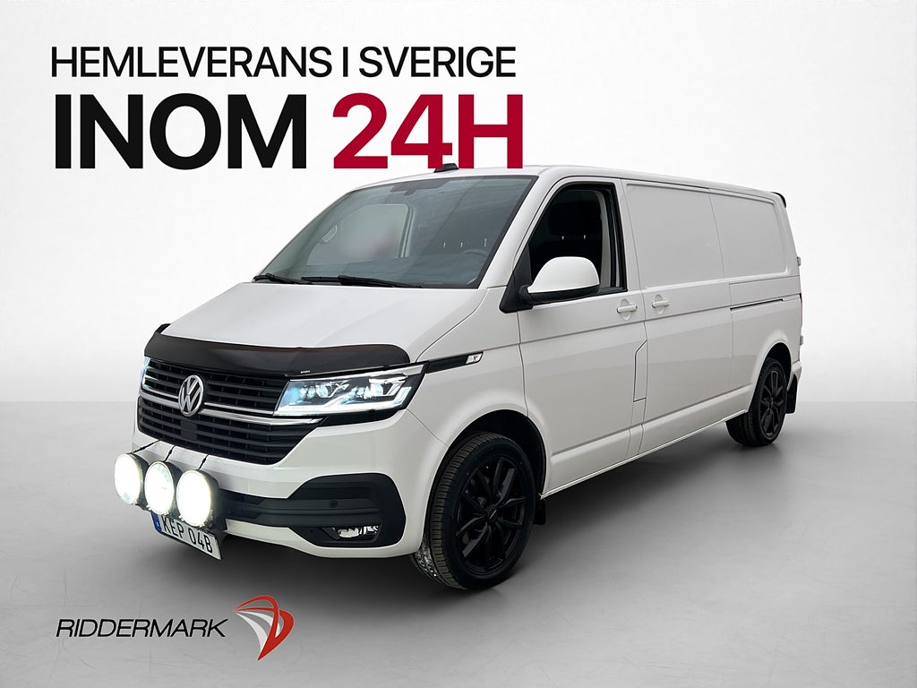Volkswagen Transporter L2 Cockpit Värm Drag PDC 2xDörr Moms