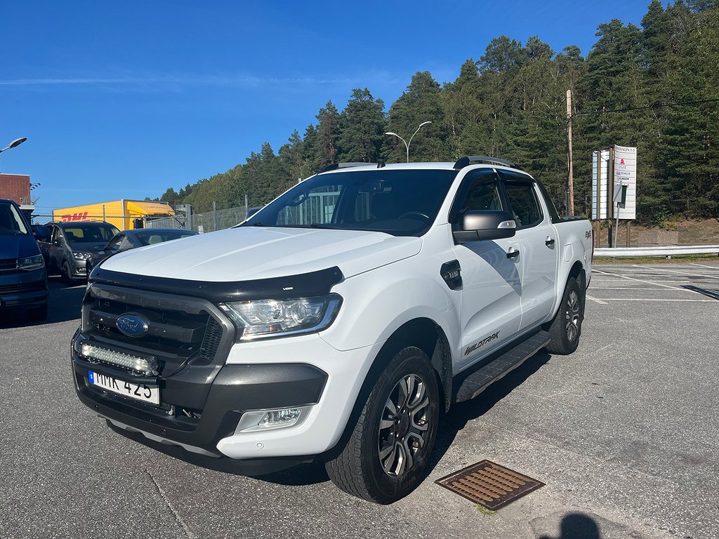 Ford ranger Dubbelhytt 3.2 TDCi 4x4 200hk Wildtrak Nyservad 