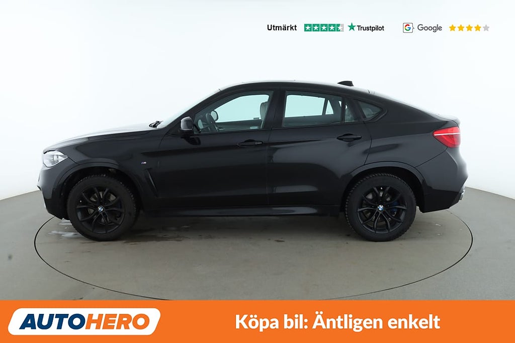 BMW X6 M Sport / HUD, H/K, Dragkrok, Taklucka