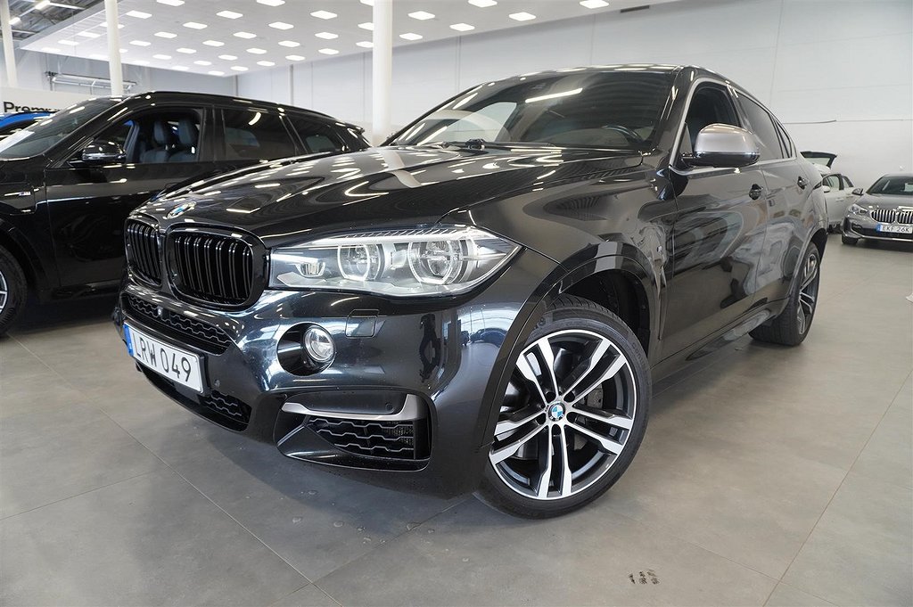 BMW X6 M50d M-Sport Pano Elstol-Minne HUD H K Värmare
