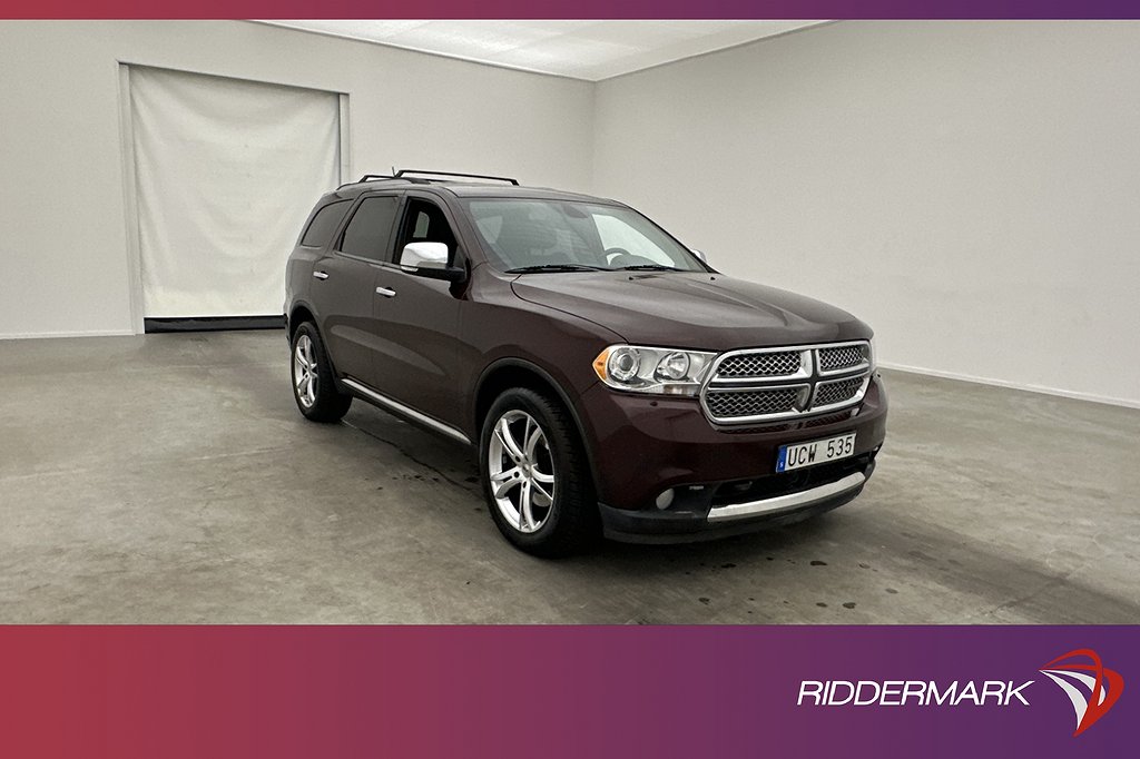 Dodge Durango AWD 294hk Citadel 7-Sits Taklucka Kamera Drag