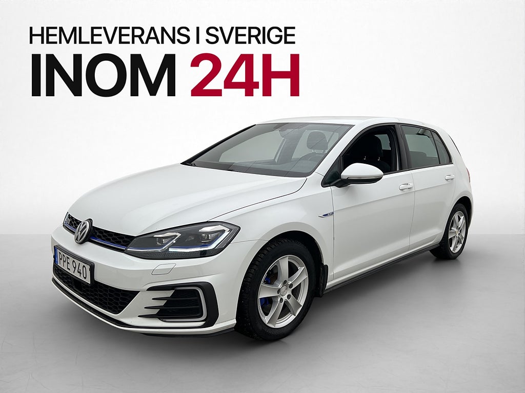 Volkswagen Golf GTE 204hk Kamera CarPlay Adapt-Fart Dragkrok