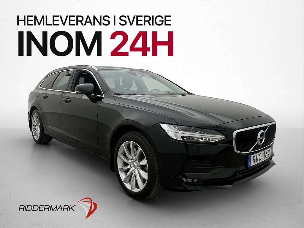 Volvo V90 T4 190hk Momentum VOC Värmare Rattvärme Dragkrok
