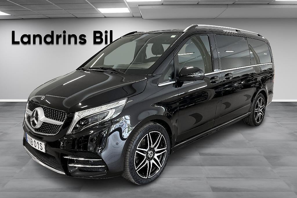 Mercedes-Benz V 300 d AMG 7-Sits Värmare Burmester Drag