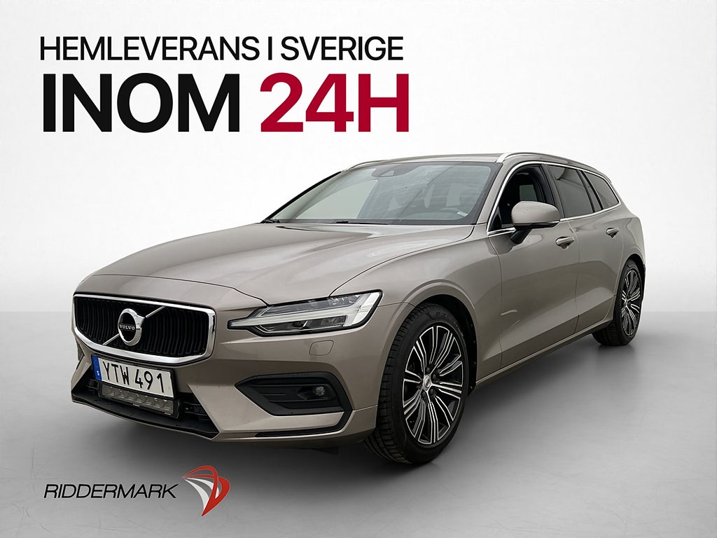Volvo V60 D3 Momentum VOC Pano H/K Skinn Kamera Drag Navi