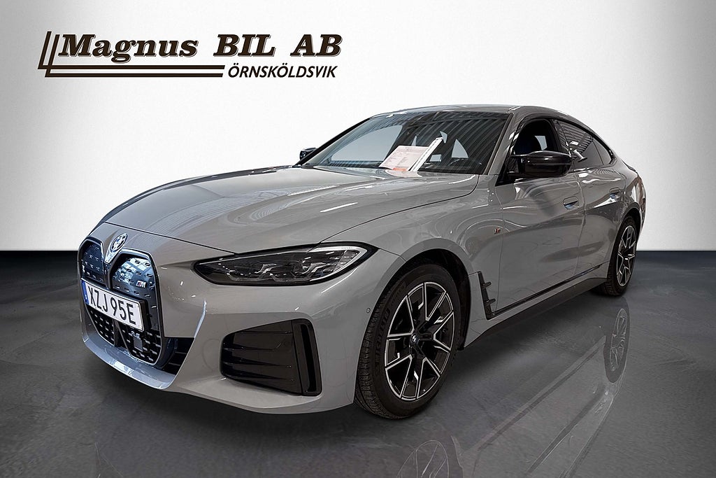 BMW i4 M50 xDrive Gran Coupé M Sport Drag Sov Hjul Kamera Moms 2024 till salu hos Magnus Bil