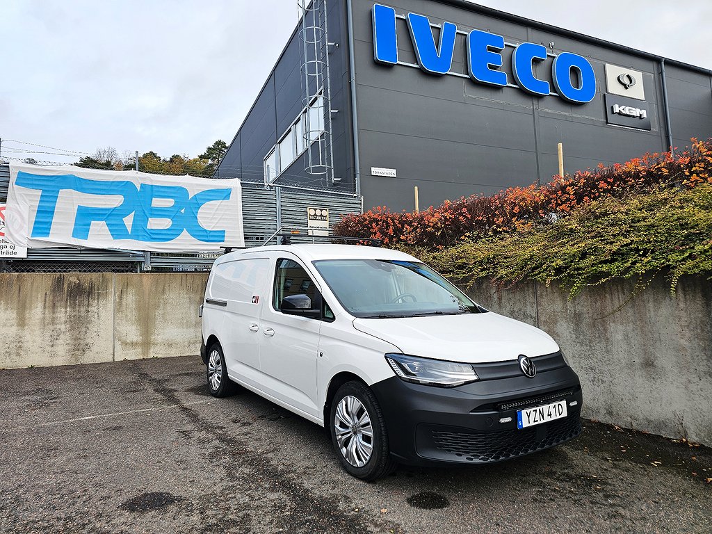 Volkswagen Caddy Cargo Maxi 2.0 TDI 122Hk 4M Värmare V-inred