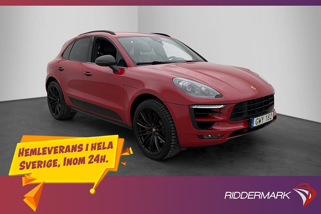 Porsche Macan GTS 360hk Sportavgas BOSE P-Värmare Elstolar