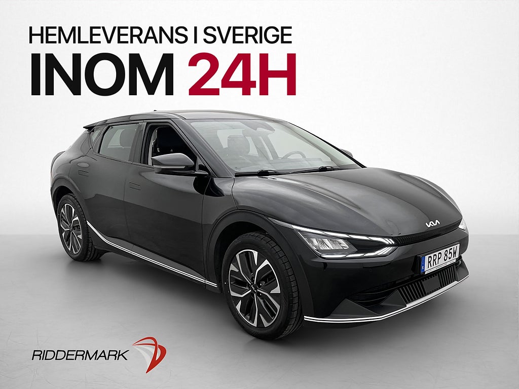Kia EV6 77.4 kWh 228hk Kamera CarPlay Navi Rattvärme MOMS