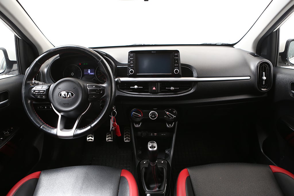 Kia Picanto 1,0 T-GDI 100hk GT-Line Skinn CarPlay P-sensor 2020