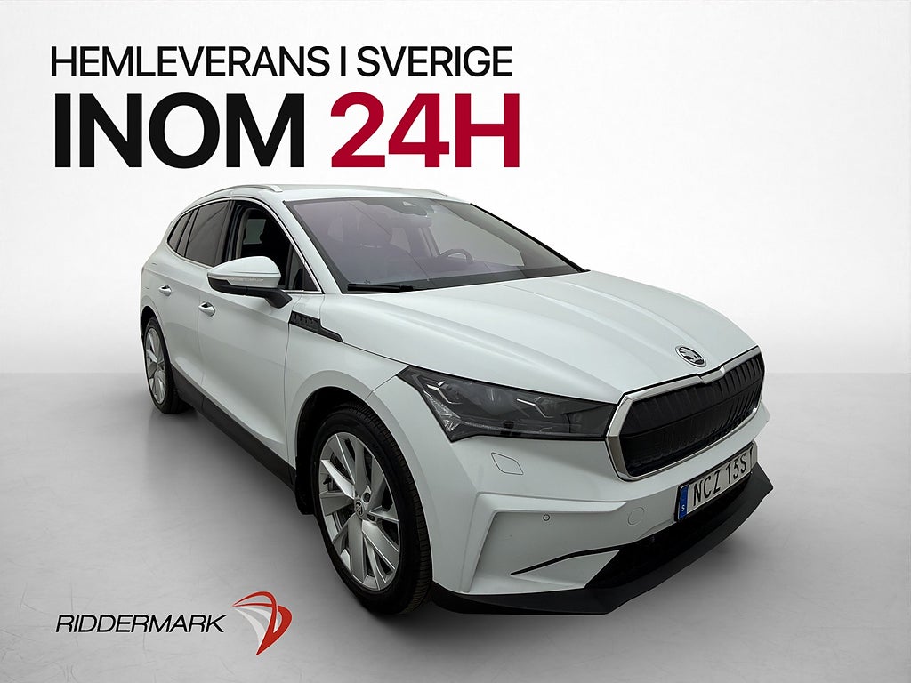 Skoda Enyaq 80 204hk Värmare Dragkrok Kamera Skinn CarPlay