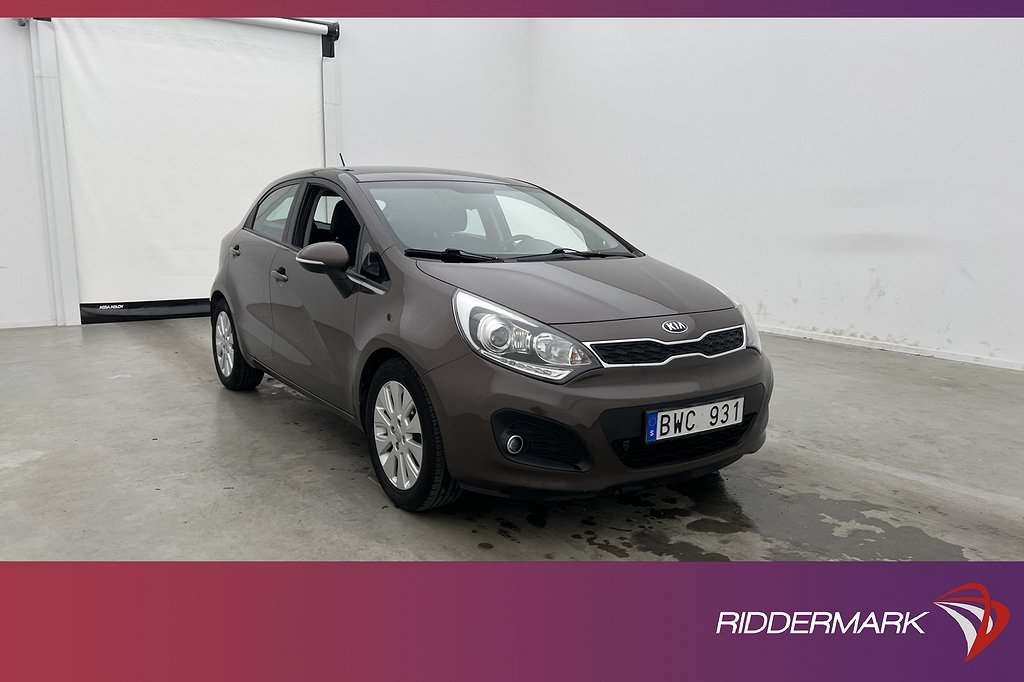 Kia Rio 1.2 84hk Comfort Rattvärme Farthållare