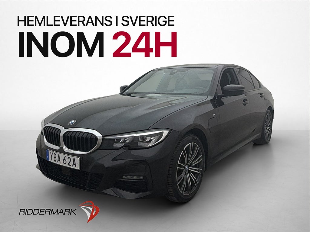 BMW 330e Sedan 292hk M Sport Navi Värmare Halvskinn Drag