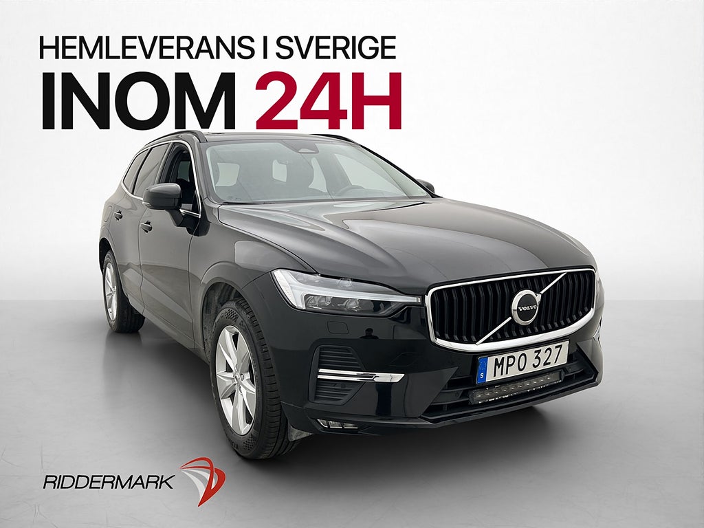Volvo XC60 B4 AWD Advanced Navi H/K Kamera D-Värm Skinn Drag