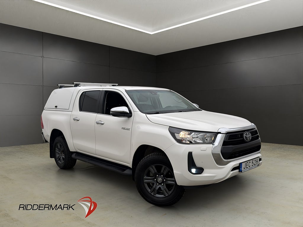 Toyota Hilux Hero 2.4 AWD M/K-Värm Drag B-Kam Diff Kåpa Moms