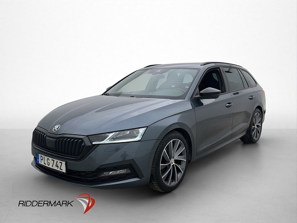 Skoda Octavia 2.0 TDI 200hk 4x4 Canton Värm Kamera Drag