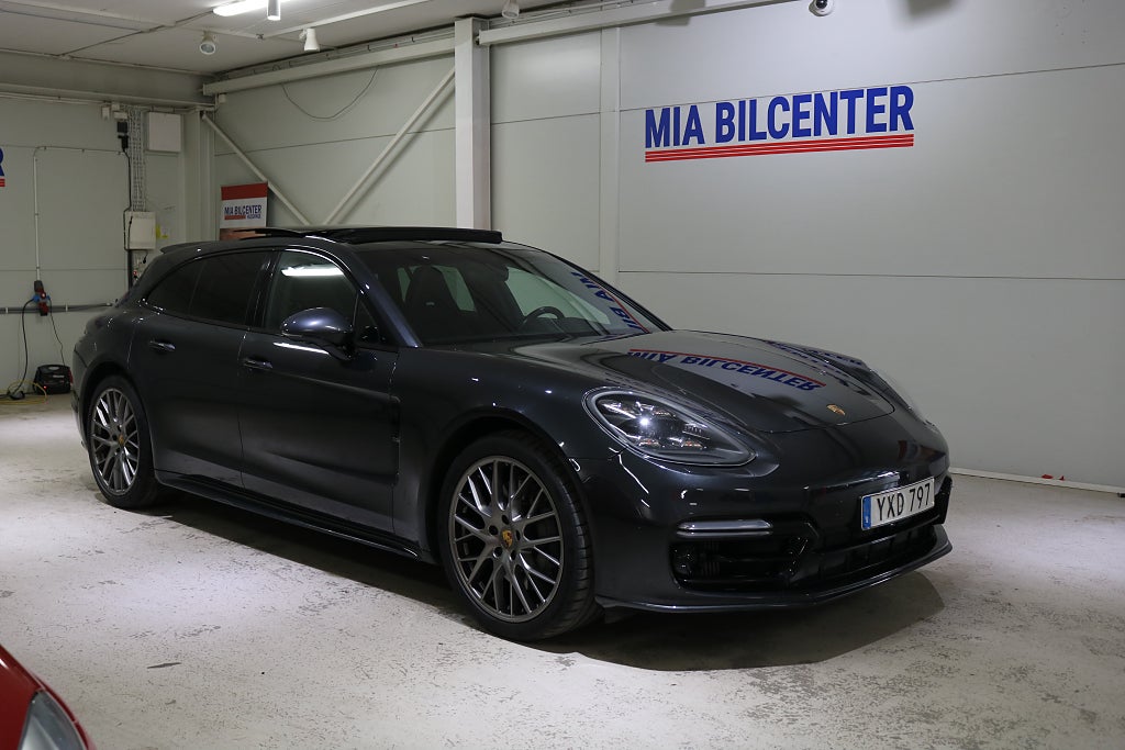 Porsche Panamera 4S Sport Turismo 1ägare  Euro 6