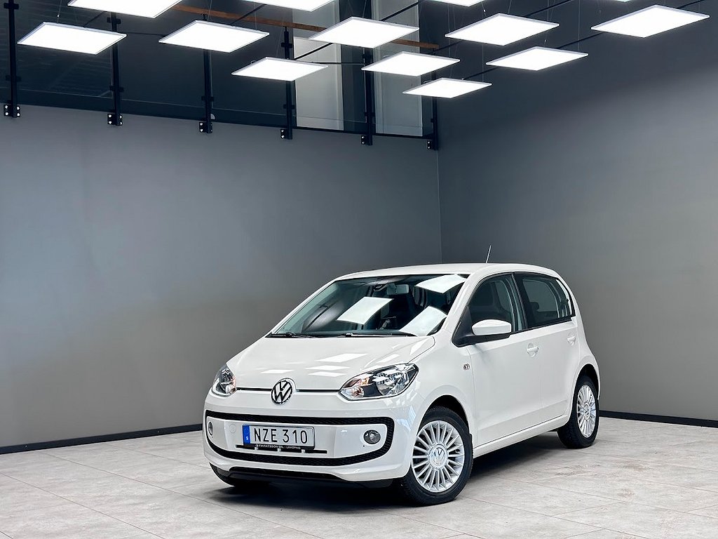 Volkswagen UP! 5-dörrar 1.0 high up! Nyservad/Farthållare/