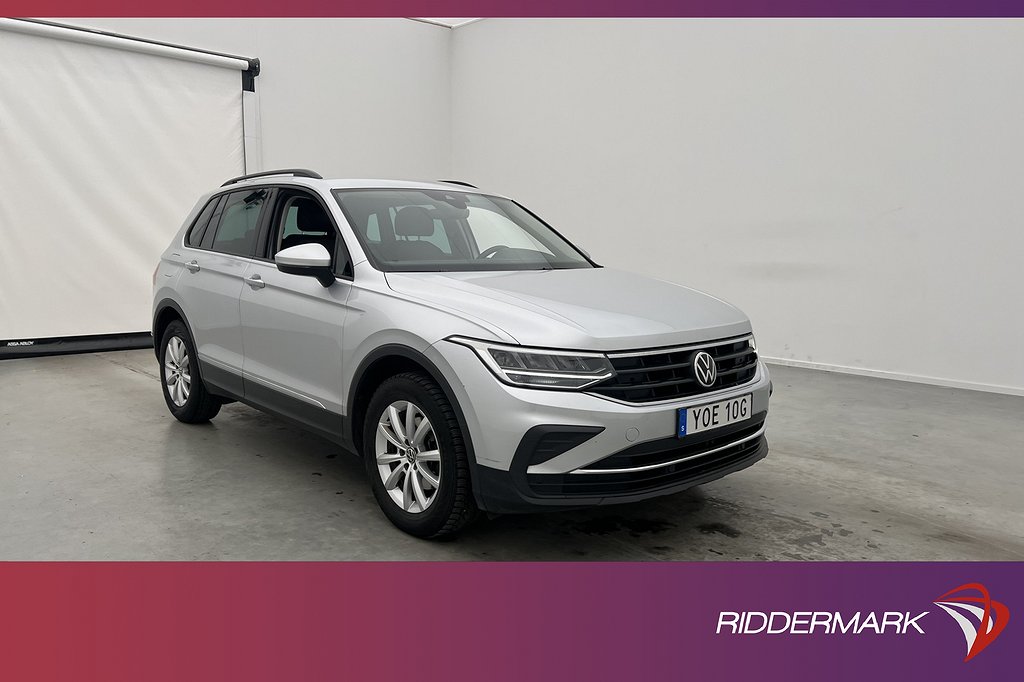 Volkswagen Tiguan TSI 150hk Cockpit P-värmare 4,95% RÄNTA