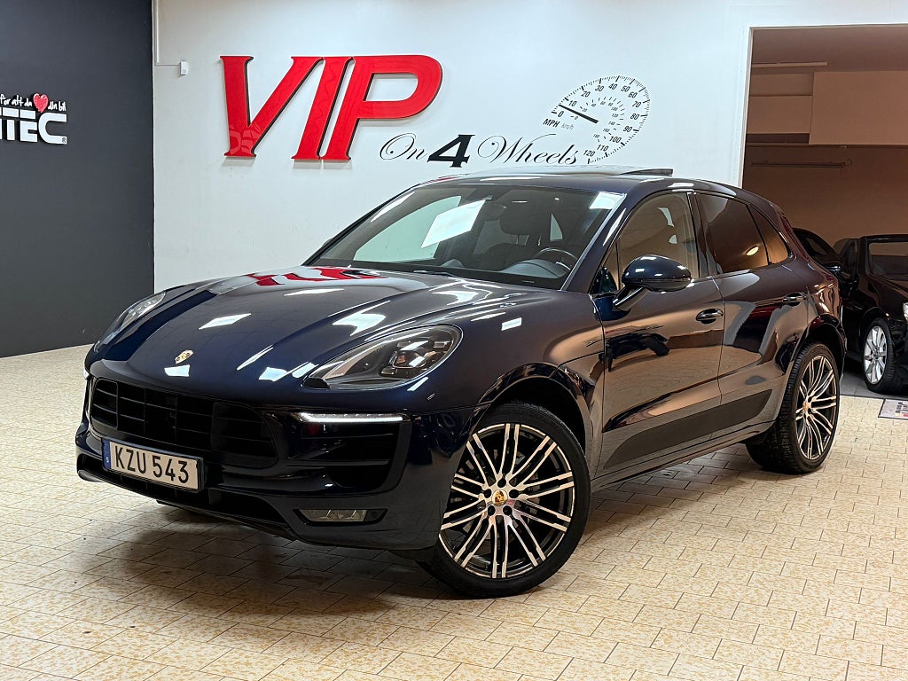 Porsche Macan S (258hk) PDK Panorama Navi Drag Värmare Sport Chrono 