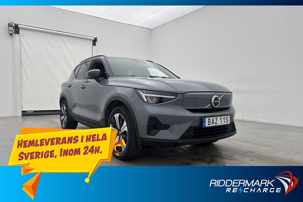 Volvo XC40 Recharge Single Motor Core Värmare Kamera Carplay