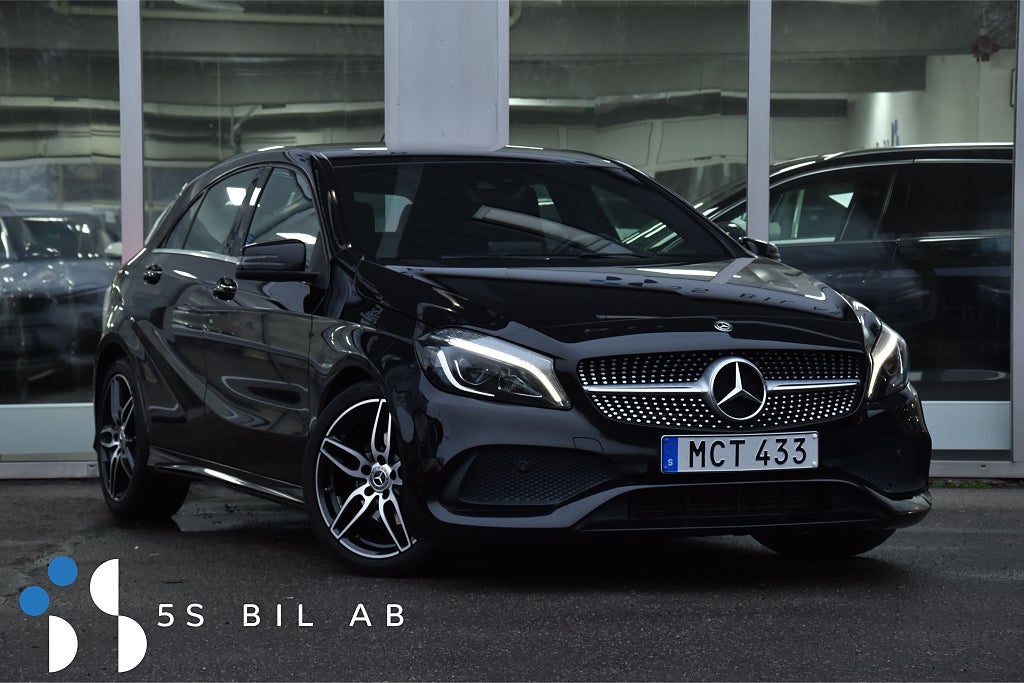 Mercedes-Benz A 180 7G-DCT 3,95% AMG B-KAM CARPLAY 122HK