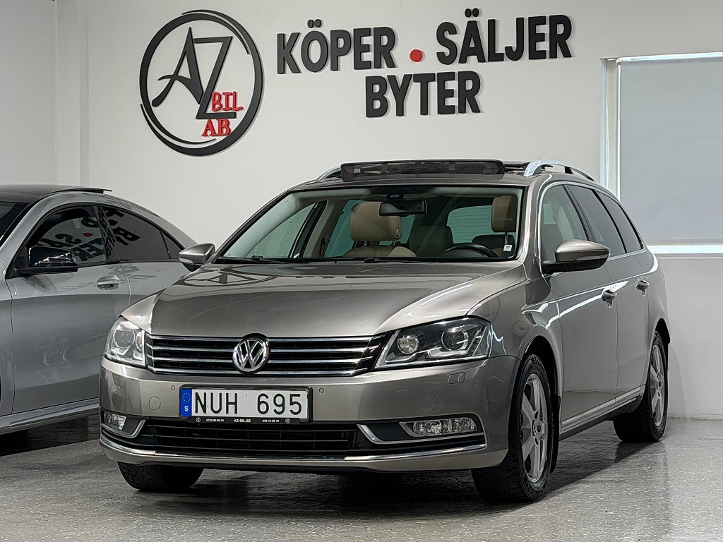 Volkswagen Passat Variant 2.0 TDI DPF BMT GT PANO DRAG SKINNKLÄDSEL