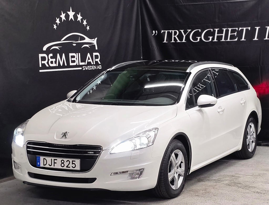 Peugeot 508 1 ägare, Drag, P-sens, Pano, Blå-tand, Ny Kamrem/Bes!!!