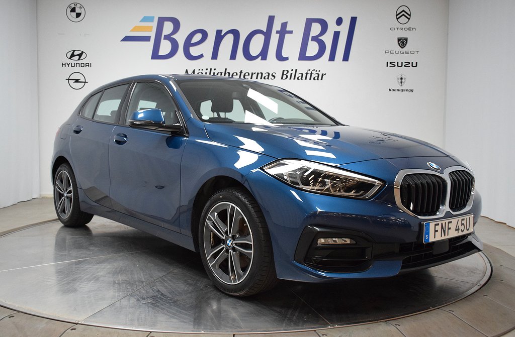 BMW 118 i Sport line / 1 ägare / Navigation / Leasebar