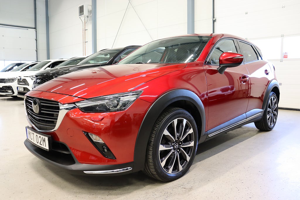 Mazda CX-3 2.0 SKYACTIV-G AWD HuD BOSE Navi Läder B-Kamera 150hk