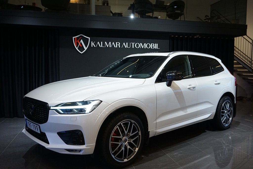 Volvo XC60 D5 AWD 235hk R-Design VOC Pano D-Värm 360° BLIS