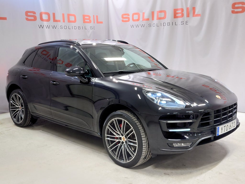 Porsche Macan Turbo Panorama Drag Luftfjädring