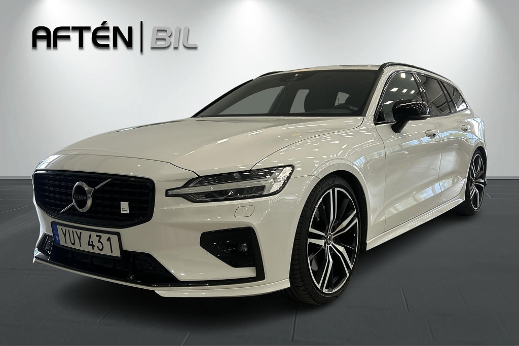 Volvo V60 T5 R-Design Polestar *Läder *Panorama *Drag *NYSERVAD