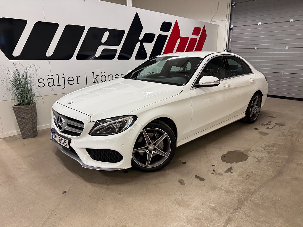 Mercedes-Benz C 220 d BlueTEC 7G AMG ,GPS, Drag, Värmare