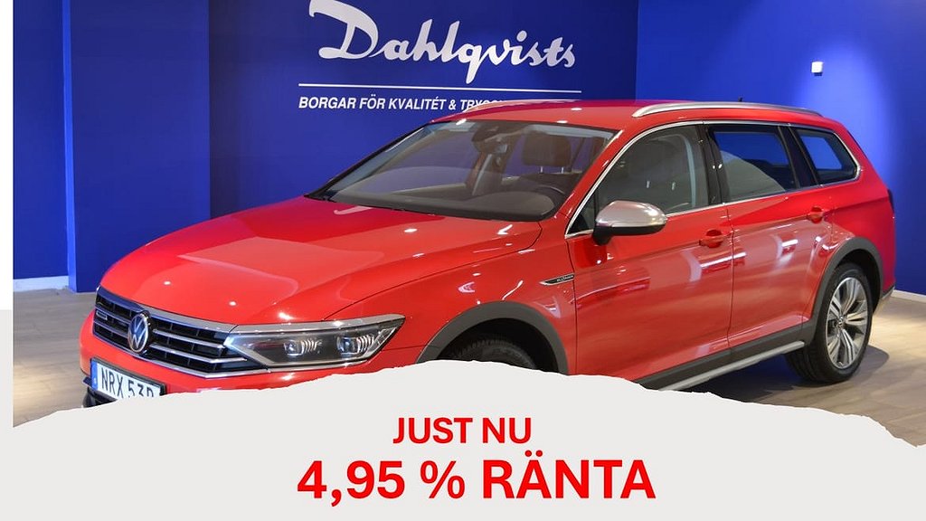 Volkswagen Passat Alltrack (NU 4,95 % RÄNTA)  2.0 TDI SCR 4M GT 200HK Executive Bu