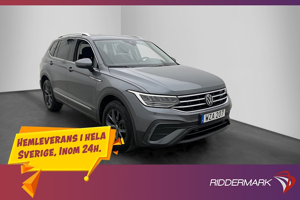 Volkswagen Tiguan Allspace TSI 4M MOMS 7-Sits Cockpit Kamera
