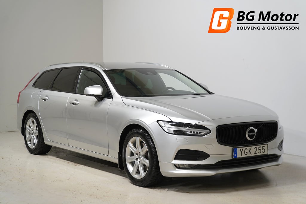 Volvo V90 D4 190HK Aut Momentum Dragkrok/PDC/Dieselvärmare/Navi