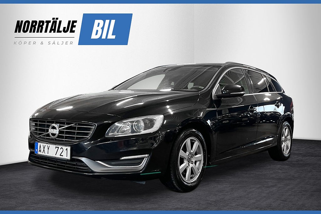 Volvo V60 D3 136 HK MOMENTUM BUSINESS PRO DRAG NYSERV K-REM BYTT 