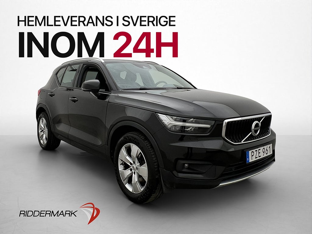 Volvo XC40 T5 AWD 247hk Momentum Skinn Kamera Drag Värmare